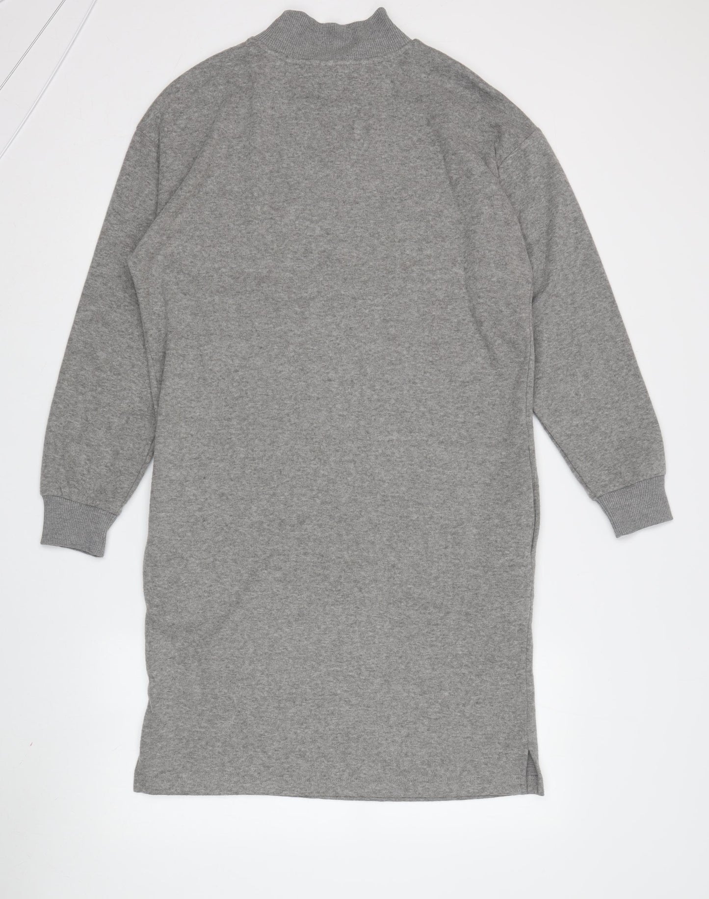 Marks and Spencer Women's Grey T-Shirt Dress, Size 6