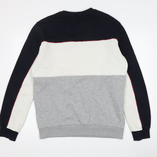 Next Men's M Crew Neck Colourblock Sweatshirt