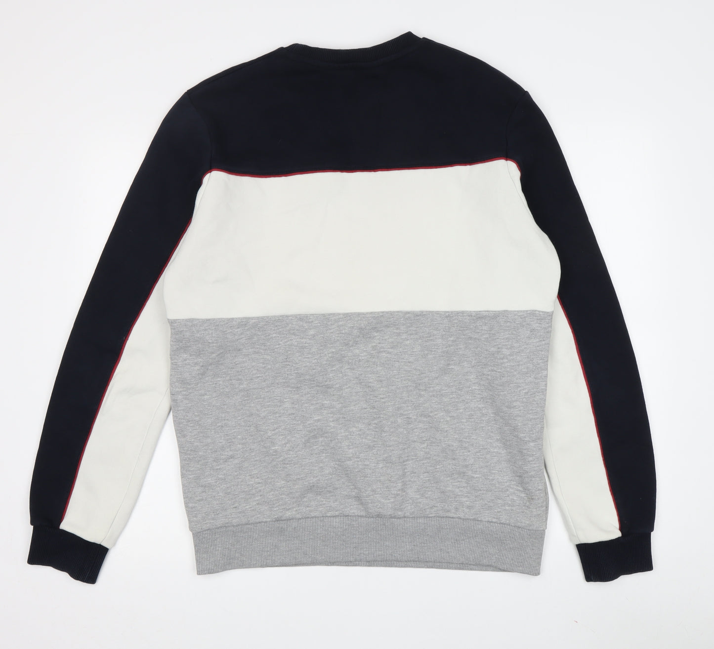Next Men's M Crew Neck Colourblock Sweatshirt