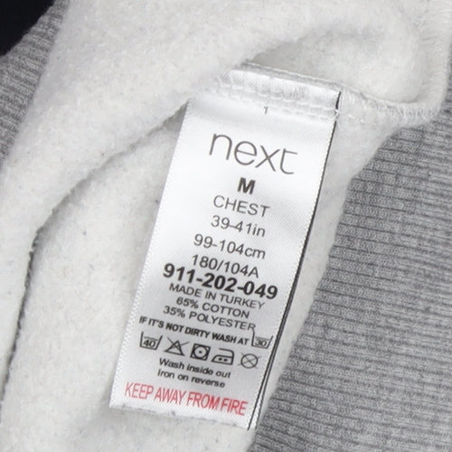 Next Men's M Crew Neck Colourblock Sweatshirt