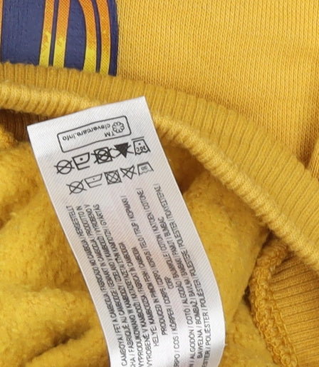 Jurassic World Boys Yellow Pullover Hoodie 3-4 Years