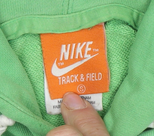 Nike Men's Green Small Pullover Hoodie Track