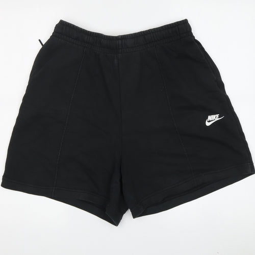 Nike Men's Black Sweat Shorts, M - Casual Sportswear