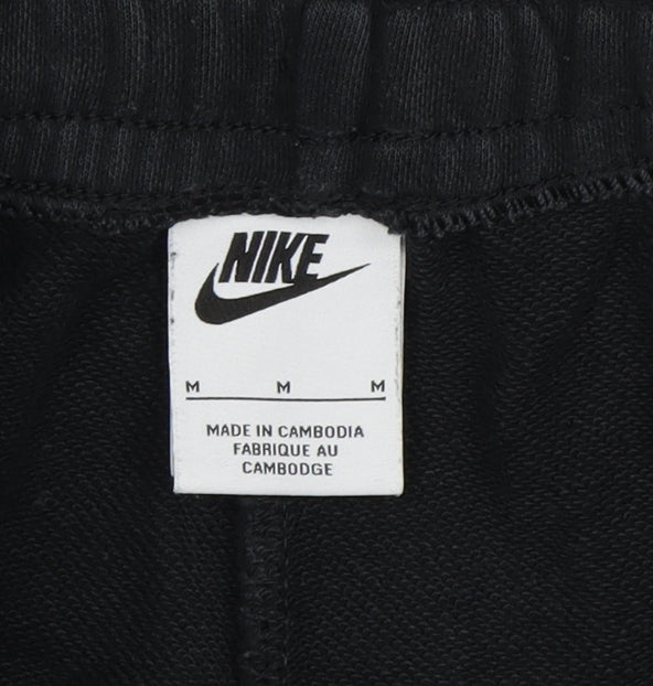 Nike Men's Black Sweat Shorts, M - Casual Sportswear