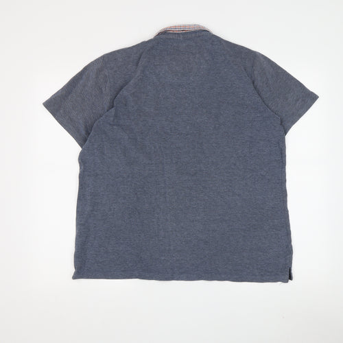 Kensington Eastside Men's Blue Polo, Size L, Casual Wear