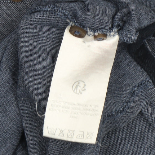 Kensington Eastside Men's Blue Polo, Size L, Casual Wear
