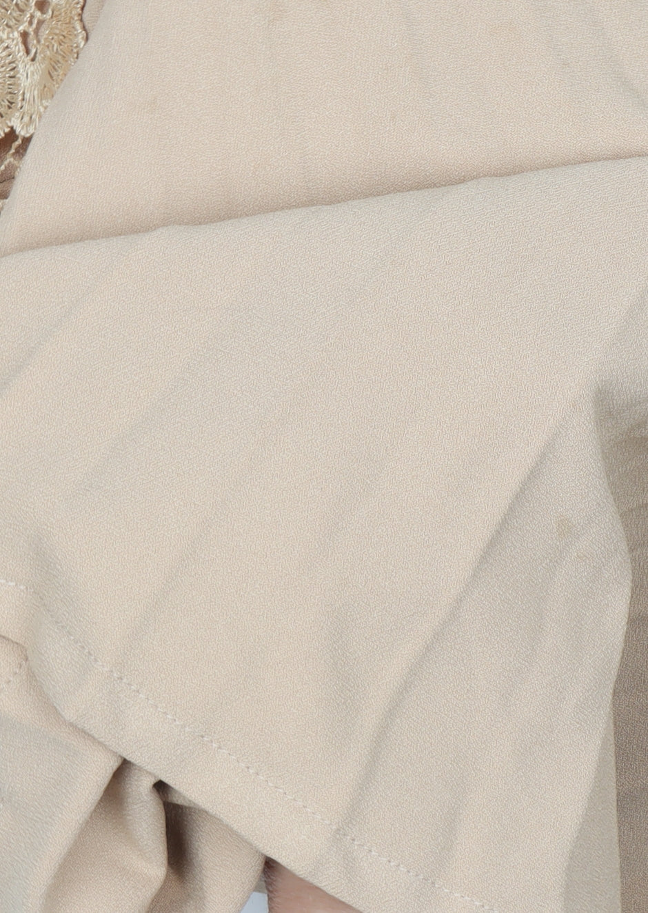 Darling Beige A-Line Sleeveless Women's Dress M