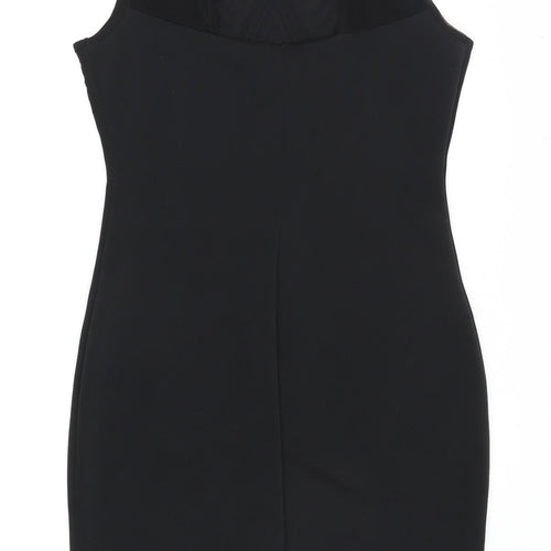 Roman Women's Black Bodycon Party Dress Size 10