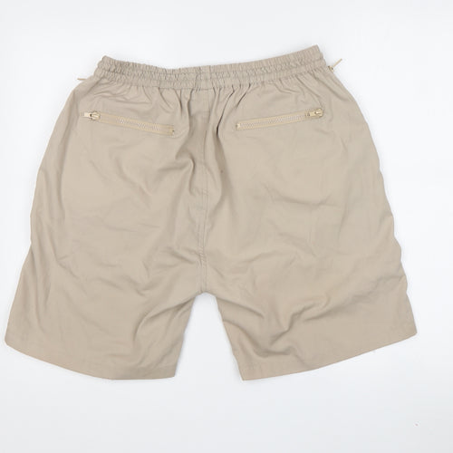 Tom Hagen Unisex Beige Cargo Shorts, Size L