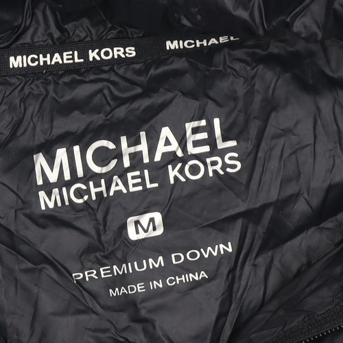 Michael Kors Men's Black Puffer Waistcoat M