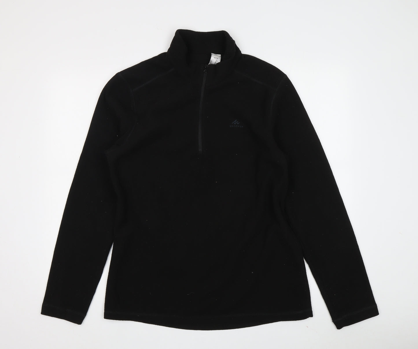Decathlon Women's Black Fleece Pullover Sweatshirt L