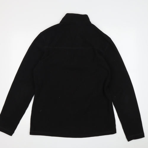 Decathlon Women's Black Fleece Pullover Sweatshirt L