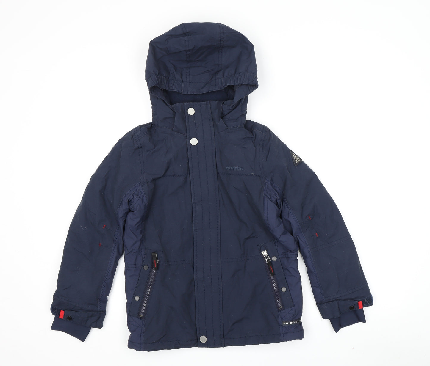 Gaastra Boys Blue Parka Jacket, Size 10, Windproof & Waterproof