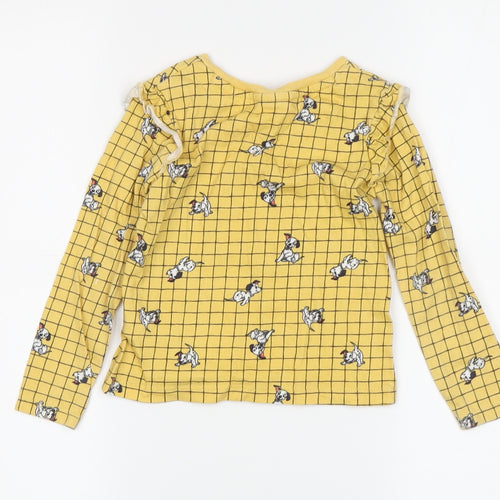 George Girls Yellow 101 Dalmatians T-Shirt, 2-3 Years