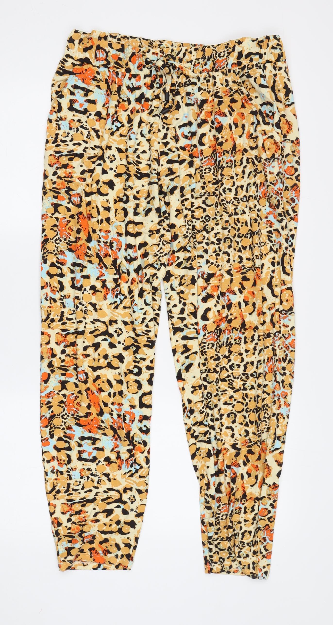 Next Women's Multicoloured 12 Animal Print Trousers