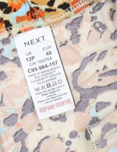 Next Women's Multicoloured 12 Animal Print Trousers