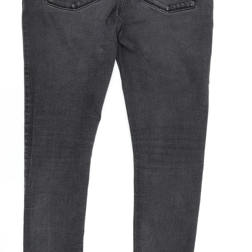 ASOS Men's Black Skinny Jeans, Size 34, Slim Fit