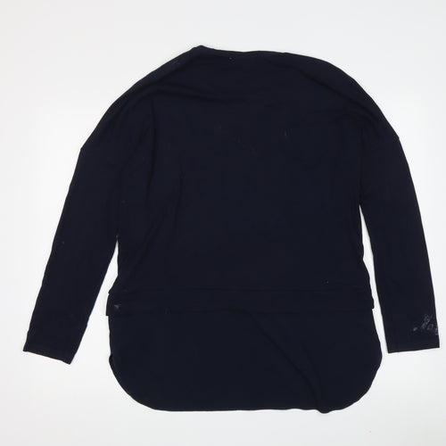 Warehouse Women's Black Long Sleeve Top Size 12