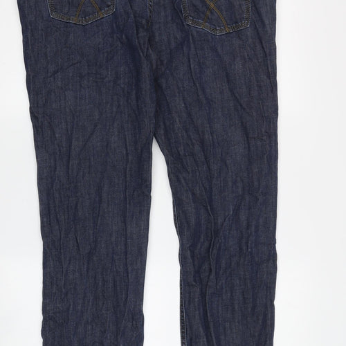BRAX Men's Blue Regular Fit Straight Jeans, Size 40