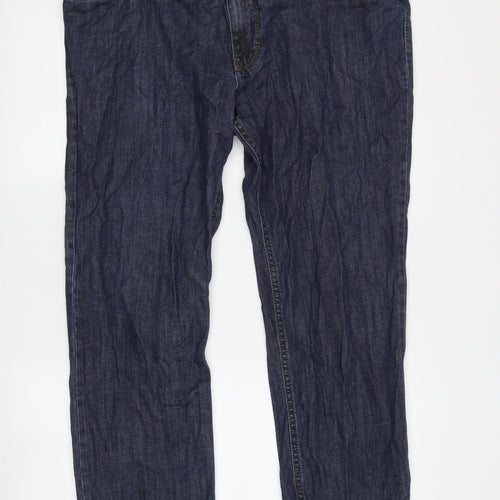 BRAX Men's Blue Regular Fit Straight Jeans, Size 40