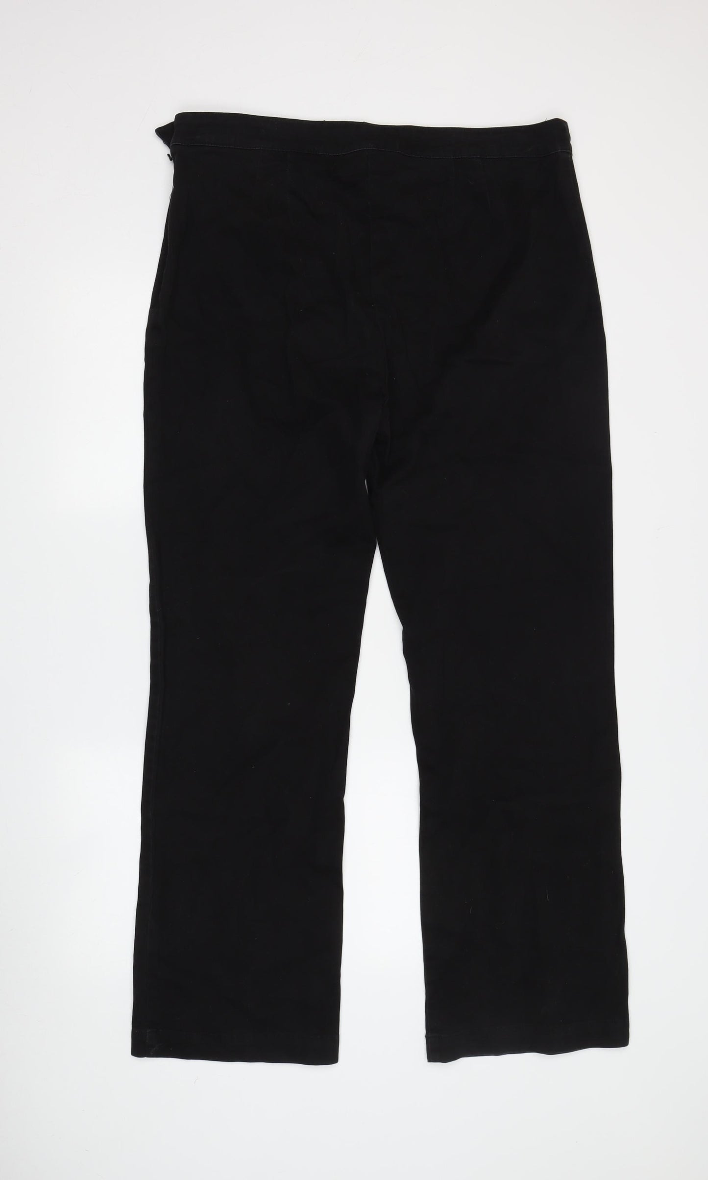 Hawkshead Women's Black Straight Trousers Size 16