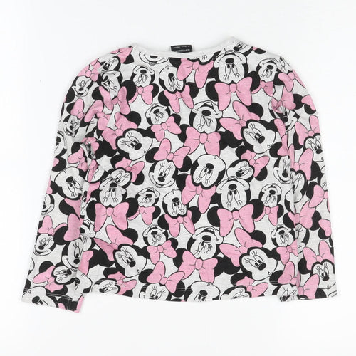 Disney Minnie Mouse Girls Multicoloured Long Sleeve T-Shirt 5-6 Years