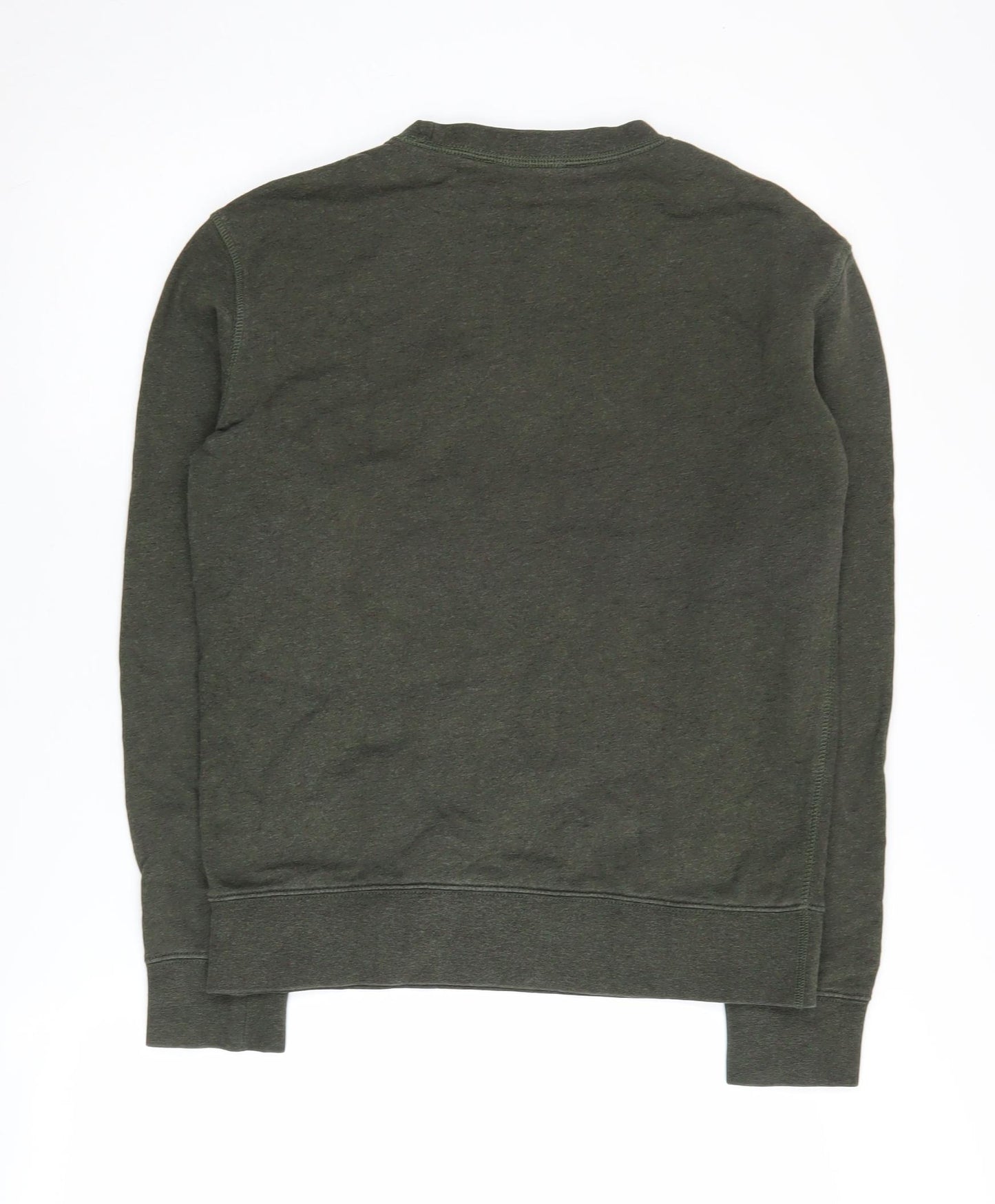 Marks and Spencer Men's Green Pullover Sweatshirt S