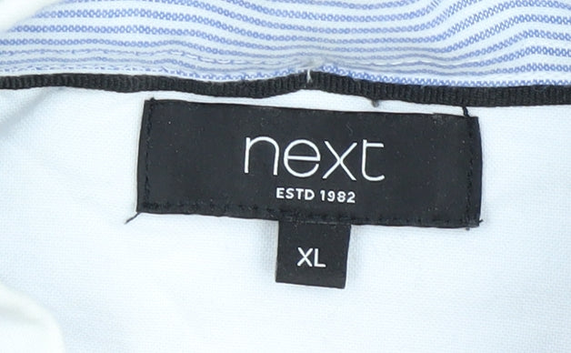 Next Men's Black XL Pullover Jumper with Logo