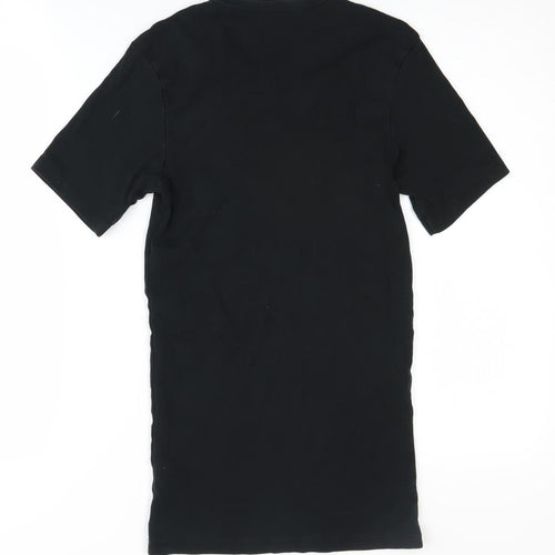 Polo Ralph Lauren Women's Black V-Neck T-Shirt, Size S