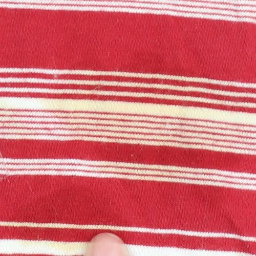 Jumper Women's Red Striped T-Shirt, XL, Jersey Style