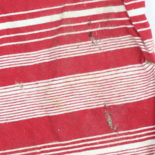 Jumper Women's Red Striped T-Shirt, XL, Jersey Style