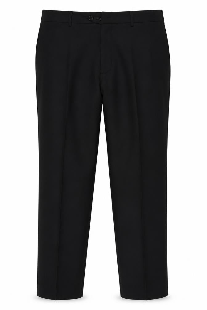 Skopes Men's Black Wool Dress Pants - Size L, Formal Wear
