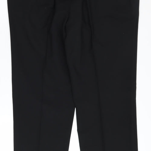 Skopes Men's Black Wool Dress Pants - Size L, Formal Wear