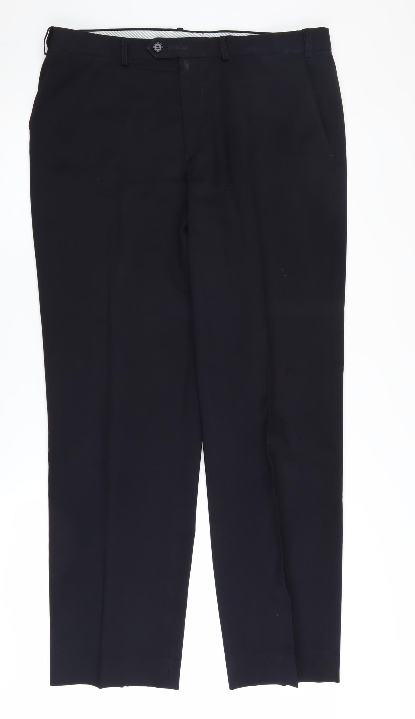 Marks and Spencer Men's Black Dress Pants 36 Regular