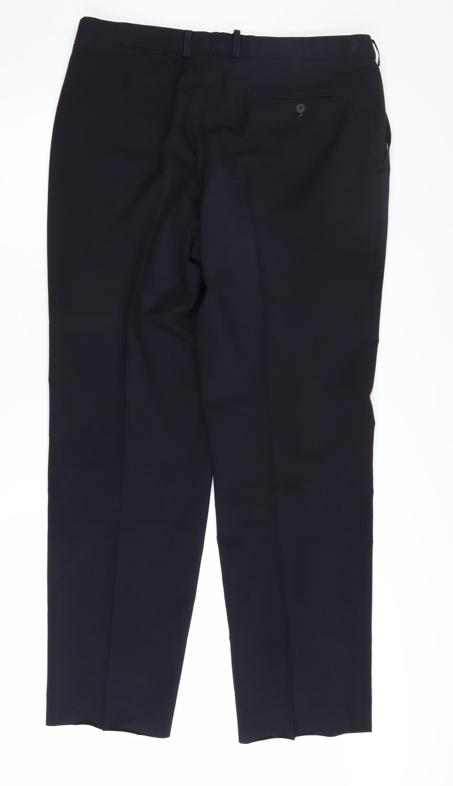 Marks and Spencer Men's Black Dress Pants 36 Regular