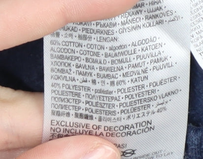 Converse Boys Blue Jogger Trousers Size 6-7 Years