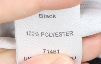 Cotton Traders Men's Black Regular Trousers Size 48