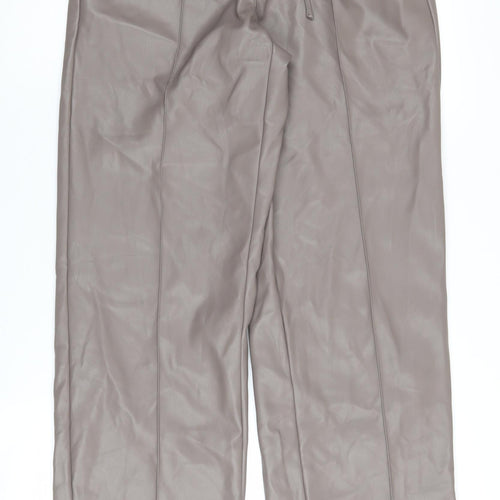 River Island Women's Brown Jogger Trousers Size 8