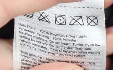 Regatta Women's Black Long Puffer Jacket Size 20