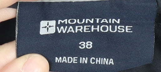 Mountain Warehouse Men's Black Cargo Trousers 38