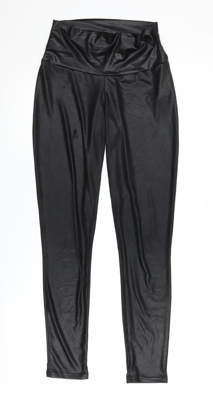 Mint Velvet Women's Black Ankle Leggings, Size S