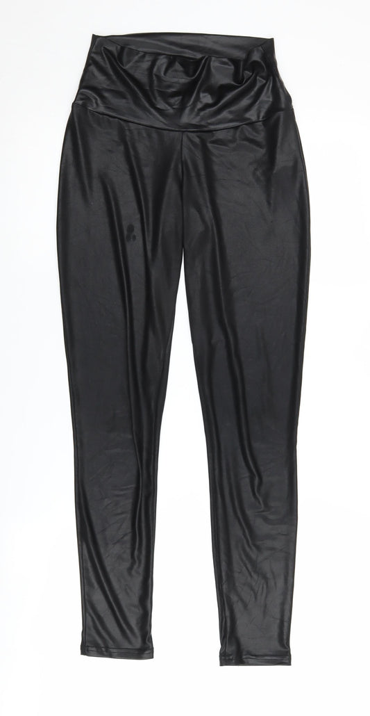 Mint Velvet Women's Black Ankle Leggings, Size S