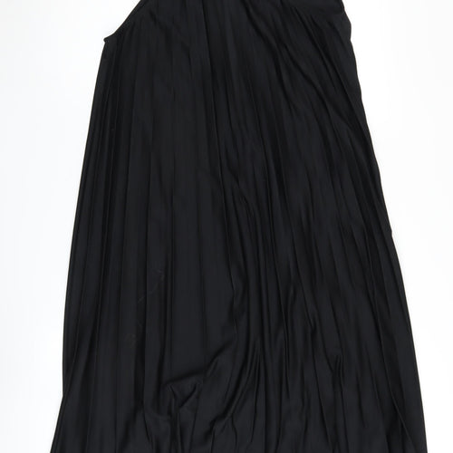 ASOS Black A-Line Midi Dress - Women's UK Size 6