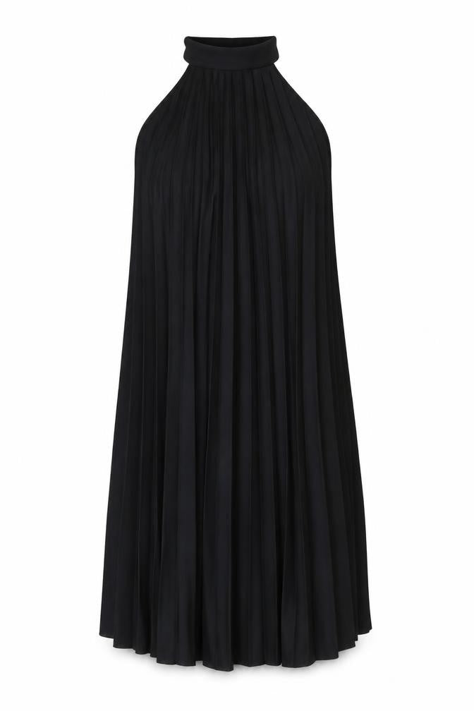ASOS Black A-Line Midi Dress - Women's UK Size 6