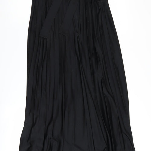 ASOS Black A-Line Midi Dress - Women's UK Size 6