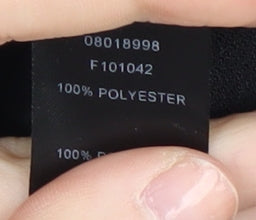 ASOS Black A-Line Midi Dress - Women's UK Size 6