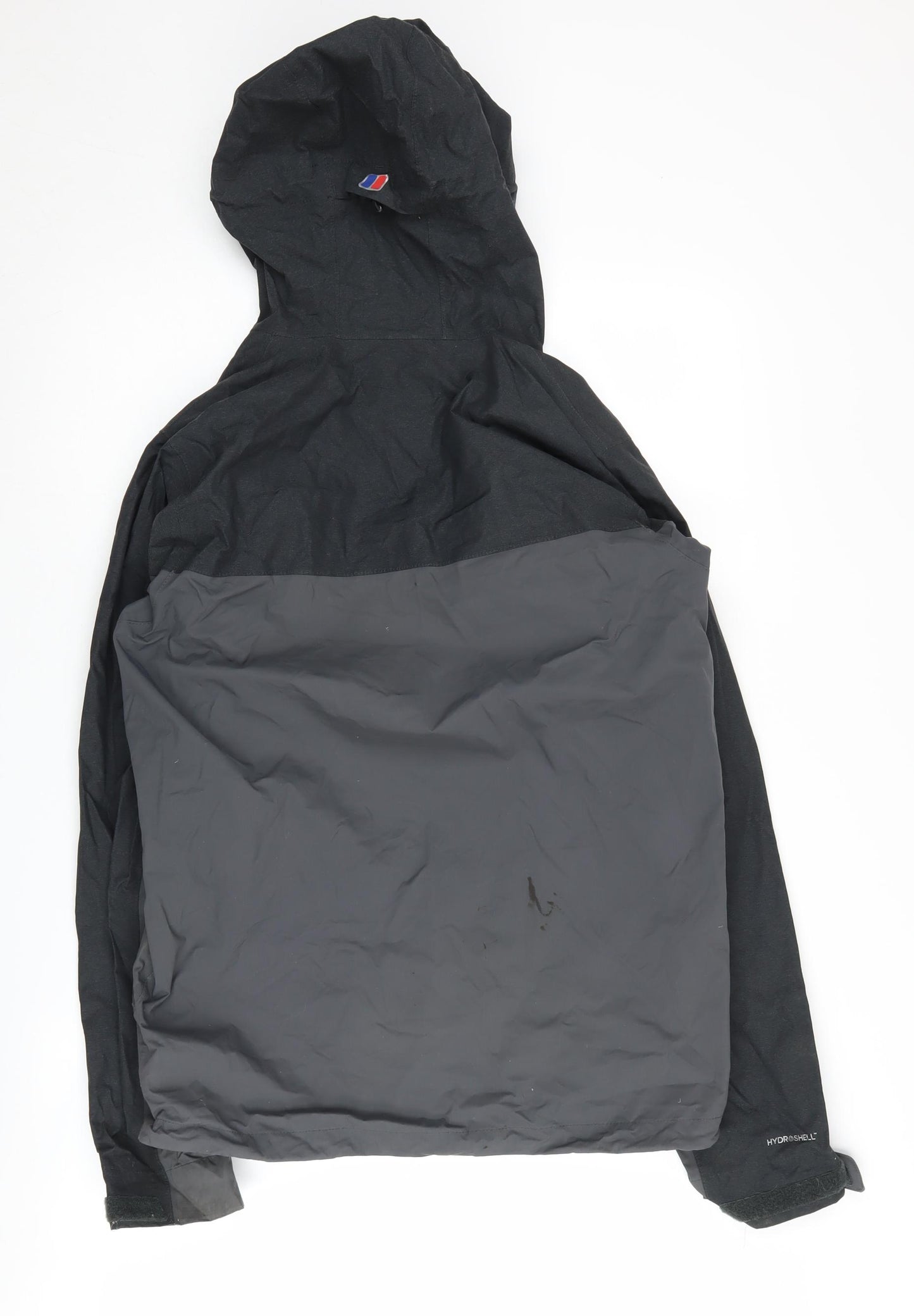 Berghaus Men's Black S Hooded Waterproof Windbreaker