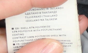 Berghaus Men's Black S Hooded Waterproof Windbreaker