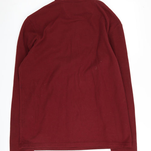 Peter Storm Men's Red 1/2 Zip Sweatshirt M