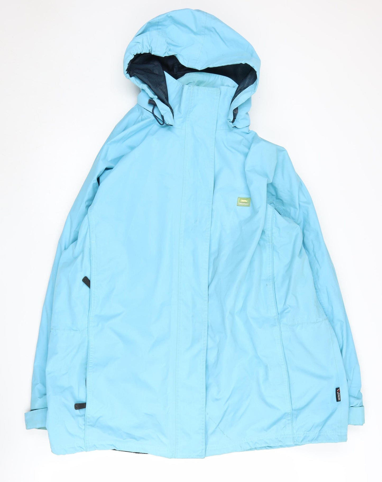 Trespass Men's Blue 3XL Parka Jacket, Hooded & Waterproof